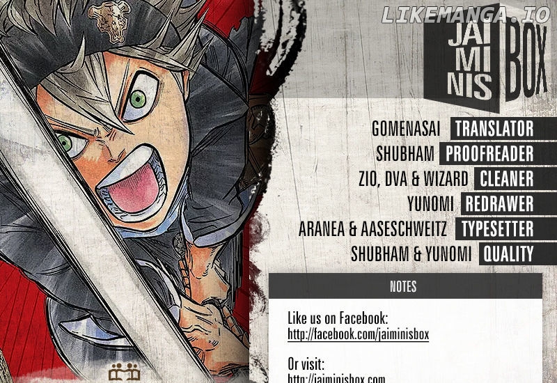 Black Clover chapter 59 image 01